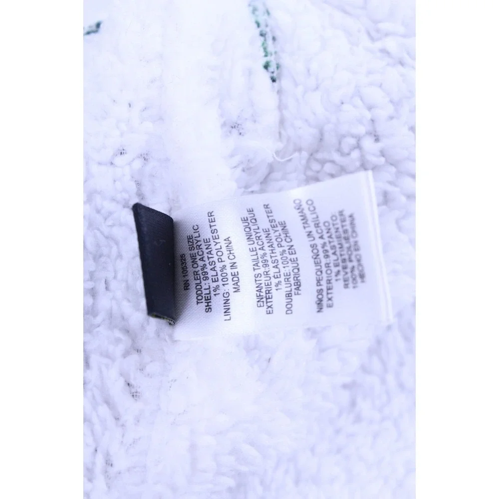 John Deere Tractor Pom Pom Sherpa Lined Beanie Winter‎ Hat  Toddler One Size